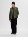 SLHJACKIE SWEAT JACKET NOOS L Normal geschnitten - Forest Night