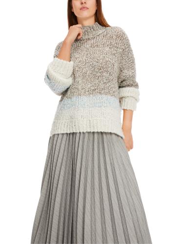 Oversized Sweater Knitted in Germany 38 - Smoke