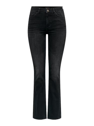 ONLBLUSH MID FLARED DNM TAI1099 NOOS L/32 Ausgestellt - Washed Black