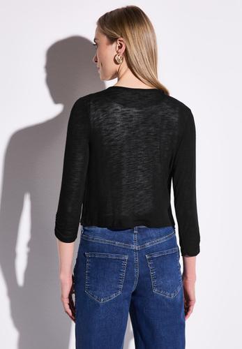 Offene Jacke Schwarz 40