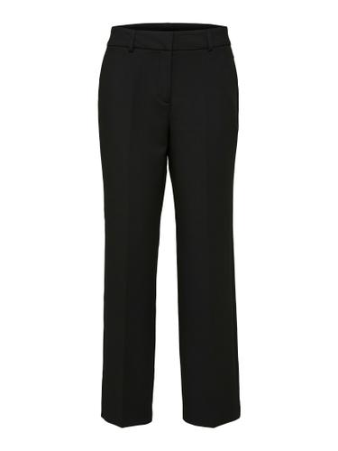 SLFRITA MW WIDE PANT FD NOOS 40/32 Weiter Beinschnitt - Black