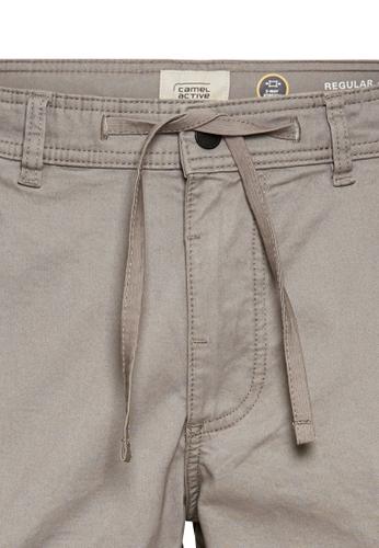 Cargo-Shorts mit Kordelzug und Stretch 33IN Regular Fit - Stone Gray