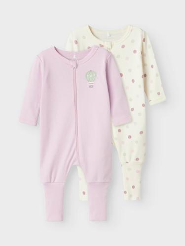 NBFNIGHTSUIT 2P ZIP FF JET DOT NOOS 56 - Jet Stream