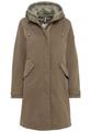 Funktionsmantel aus recyceltem Baumwollmix 42 Relaxed Fit - Dark Khaki