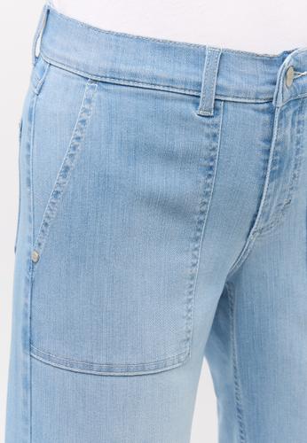 3502568-355 LIZ URBAN 44/30 WIDE LEG - Bleached Blue Used