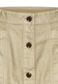 Rock aus einem Leinenmix 36 Regular Fit - Dark Straw