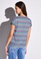 Leinen-Look Streifen-Shirt 36 - Dark Garden Green