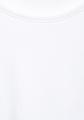 Basic T-Shirt mit Rundhals in Unifarbe XL - White