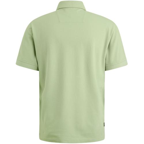 pique garment dye Grün XL