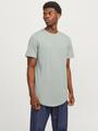 JJENOA TEE SS CREW NECK NOOS L Lang geschnitten - Iceberg Green