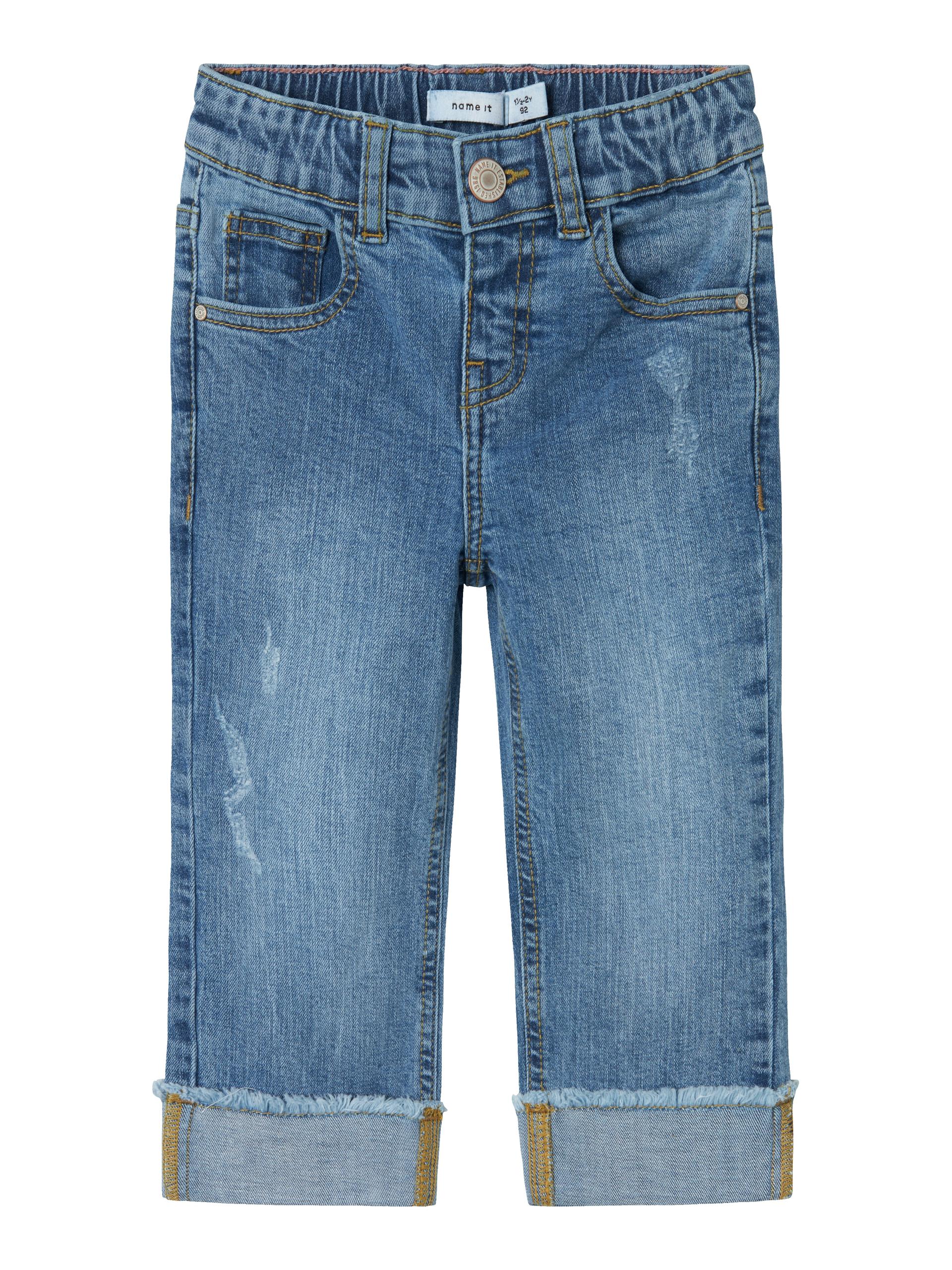 NMFROSE STRAIGHT JEANS 9262-MD S 92 Gerade geschnitten - Medium Blue Denim