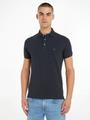 TOMMY HILFIGER Poloshirt »SLIM FIT POLO S/« - Dunkelblau / M