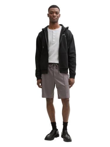 Loose Fit Piqué Sweatshorts mit Stretch S Loose Fit - Pavement Grey