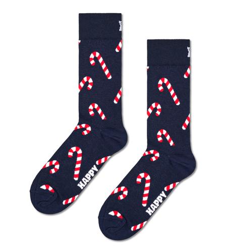 Socken "Candy Cane" - Dunkelblau / 41-46