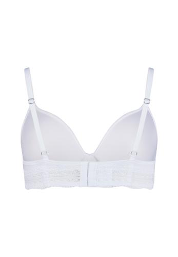 Skiny Damen Triangel gepaddet Classicotton Weiß 80 B