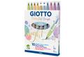 Pinsel-Fasermaler 'Turbo Soft Brush Pastel' 10er Etui