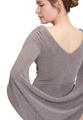 Cocktailkleid 42 Figurnah - Taupe/silver
