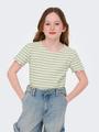 KOGANITS LIFE S/S CROPPED TOP JRS 134/140 Normal geschnitten - Antique White