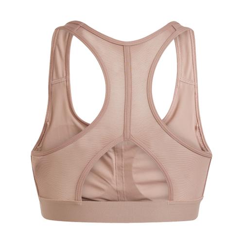 ADIDAS Damen BH Powerreact Train Medium-Support 3-Streifen M/CD in Braun
