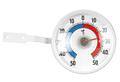 Fenster-Thermometer weiß