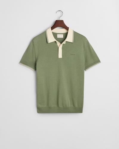 Poloshirt aus Modalmischung Grün XXL