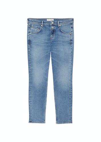 Jeans Model Theda boyfriend Blau 26  30