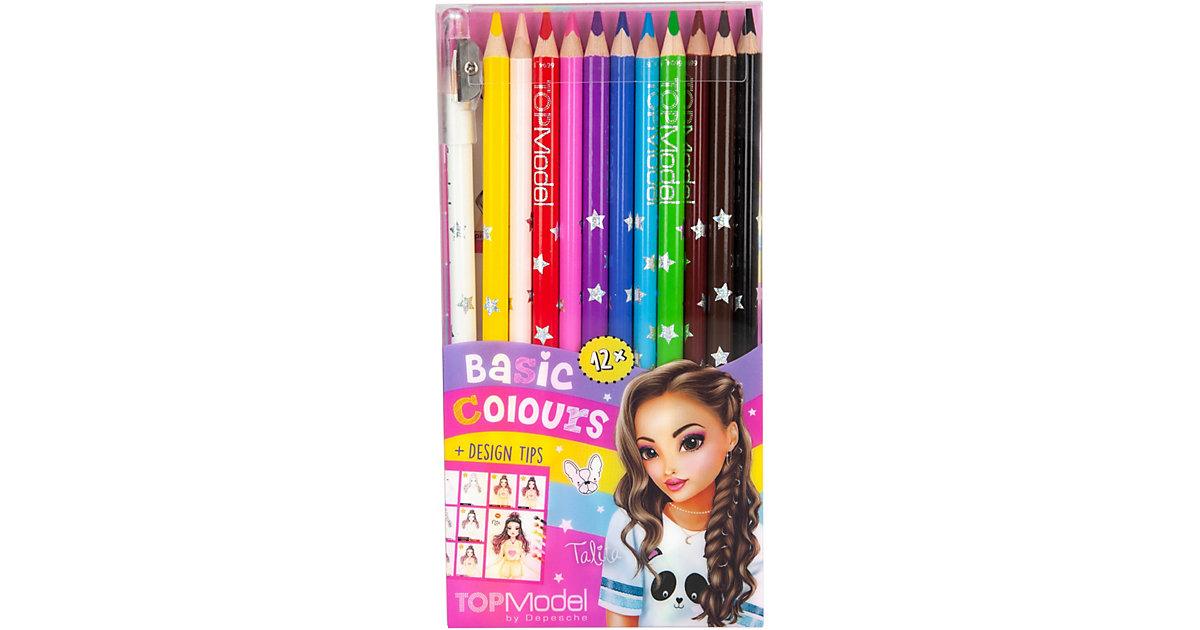TOPModel Buntstifteset 12 Basic Farben