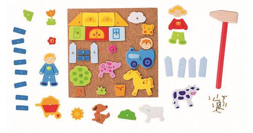 Hammerspiel Farm (Kinderspiel)