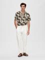 SLH172-SLIMTAPE BRODY LINEN PANT NOOS Weiß XXL
