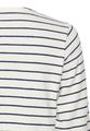 Gestreiftes Langarmshirt aus reiner Baumwolle S Regular Fit - Indigo Blue Stripes