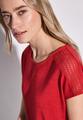 Shirt mit Spitzendetail 36 - Glory Red