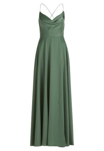Abendkleid 36 Figurumspielend - Light Aventurine