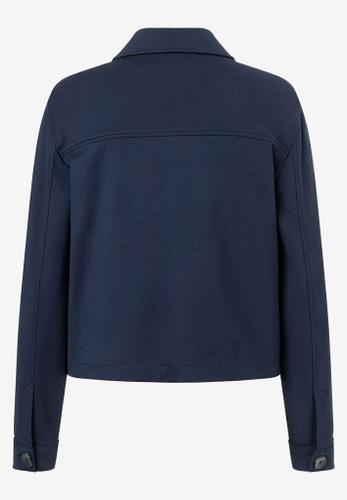 Jerseyjacke marine Frühjahrs-Kollektion Blau 34