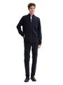 Strickjacke mit Reißverschluss XXXL Regular Fit - Knitted Navy Melange