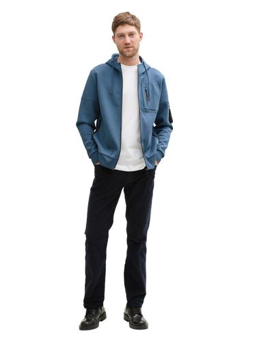 Hoodie Sweatjacke mit Taschen XL Regular Fit - Mystical Blue
