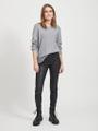 VIRIL O-NECK L/S KNIT TOP - NOOS
