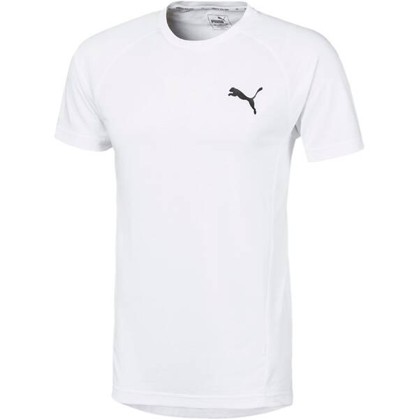 PUMA Lifestyle - Textilien - T-Shirts Evostripe Tee T-Shirt L in Weiß
