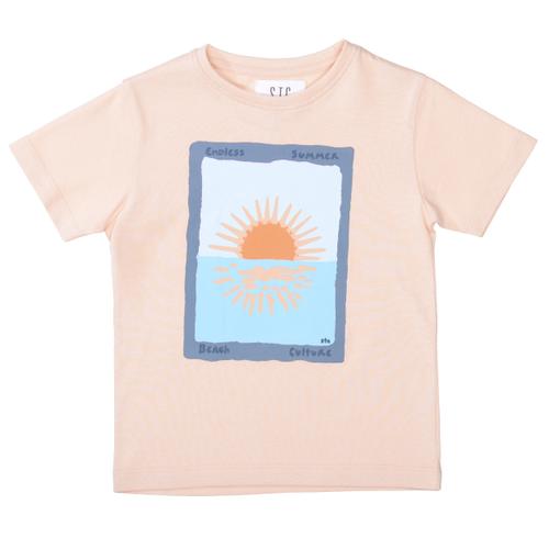Kn.-T-Shirt 92/98 - Light Orange