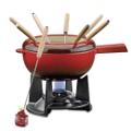 Spring Fondue-Garnitur Saas Fee 20cm, - rot