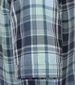 Freizeithemd Kurzarm XXL Casual Fit - Aqua Bis Petrol
