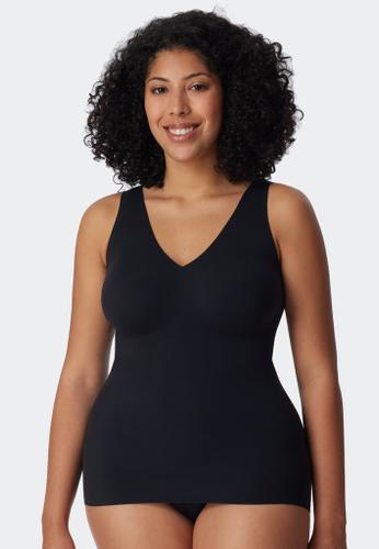 Top mit Pads Schwarz 36