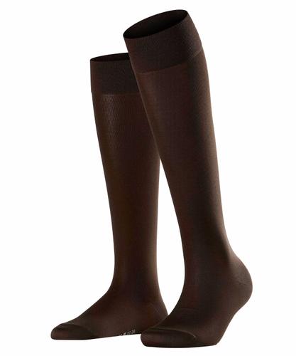 FALKE Cotton Touch Damen 39-42 - Dark Brown