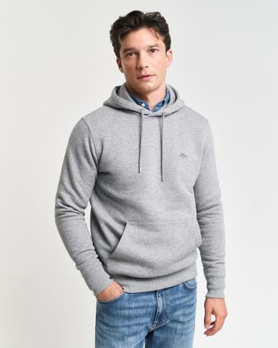 Shield Hoodie Schwarz, Grau S