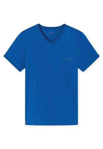 T-shirt V-Ausschnitt 50 - Indigo