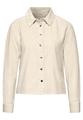 Cordbluse mit Knopfleiste 44 - Smooth Sand Beige