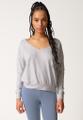 Skiny Damen Shirt langarm Night In Mix & Match Grau 38
