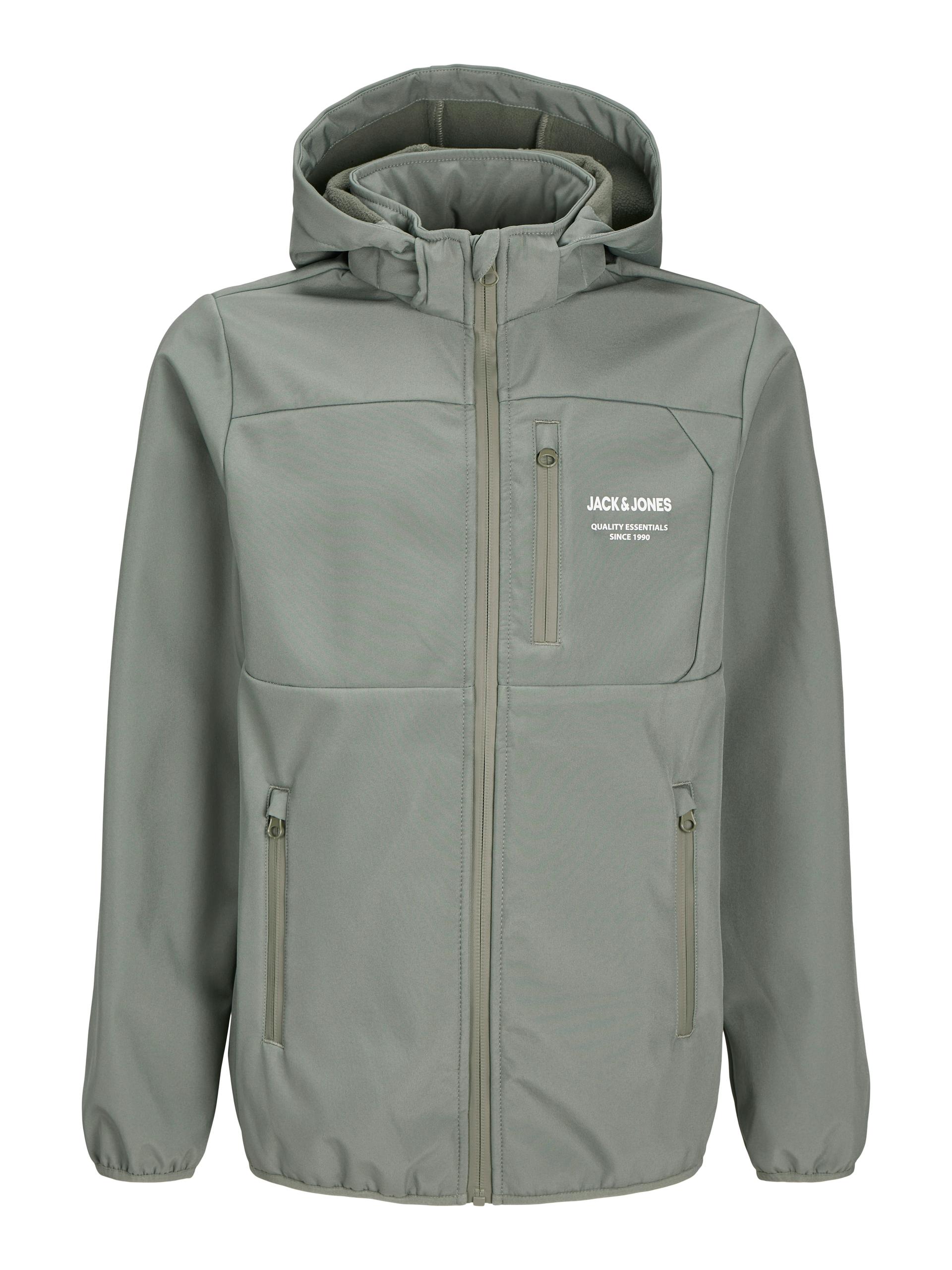 JJETHEO SOFTSHELL JACKET NOOS JNR 128 - Agave Green