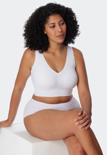 Bustier mit Pads Weiß 38