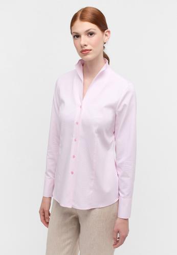 Bluse Jacquard Langarm 36/Langarm REGULAR FIT - Rosa