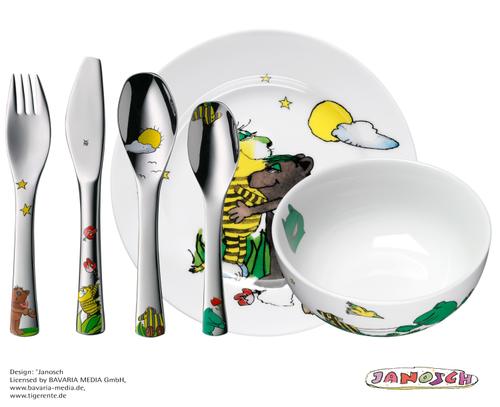 Kindergeschirr-Set Janosch, 6-teilig